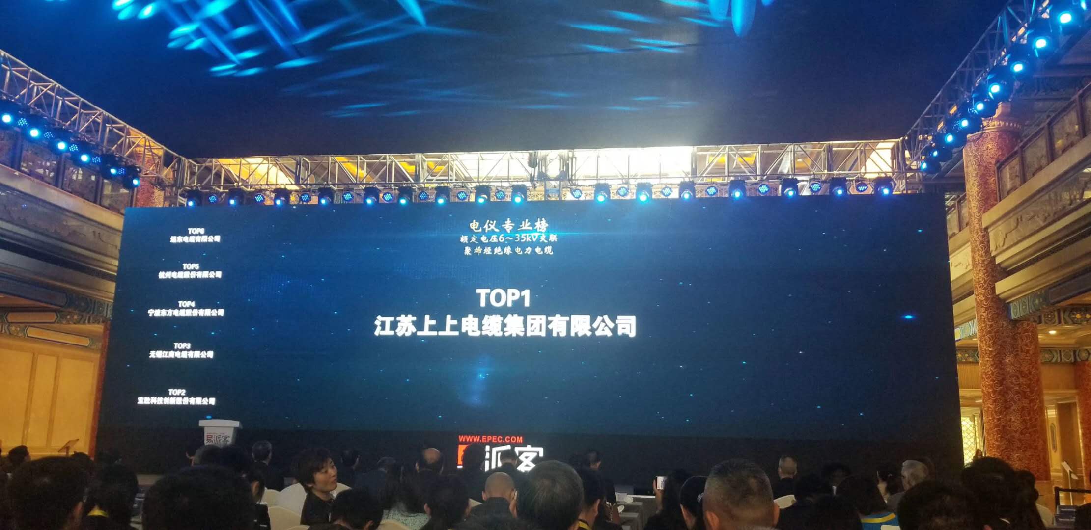 中石化易派客產(chǎn)品評價數(shù)據(jù)榜發(fā)布，上上電纜再登榜首