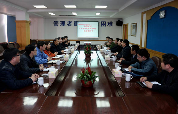 2015年3月12日，宜興市科技鎮(zhèn)長團(tuán)一行來上上電纜調(diào)研