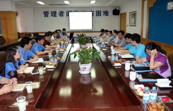 6月11日，江西銅業(yè)股份有限公司來上上集團(tuán)交流考察